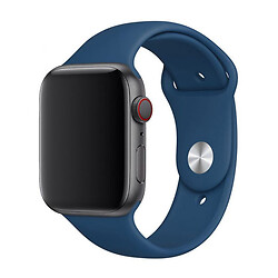 Ремінець Apple Watch 38 / Watch 40, Sport Band, Морська Хвиля Темний, Синій