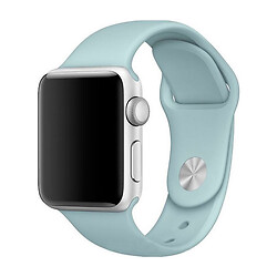 Ремінець Apple Watch 38 / Watch 40, Sport Band, Морський Блакитний, Блакитний