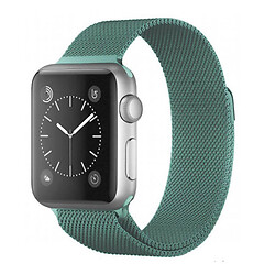 Ремінець Apple Watch 38 / Watch 40, Milanese loop, Gem Green, Зелений