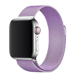 Ремінець Apple Watch 38 / Watch 40, Milanese loop, Лавандовий