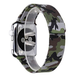 Ремінець Apple Watch 38 / Watch 40, Milanese loop, Old Camo Green, Зелений