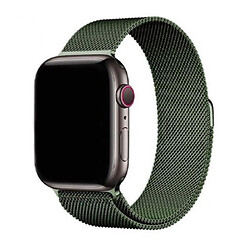 Ремінець Apple Watch 38 / Watch 40, Milanese loop, Olive Green, Оливковий