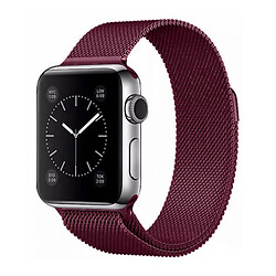 Ремешок Apple Watch 38 / Watch 40, Milanese loop, Rose Red, Красный