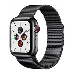 Ремінець Apple Watch 38 / Watch 40, Milanese loop, Космічний Сірий, Сірий