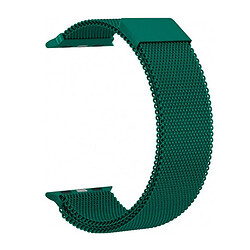 Ремінець Apple Watch 42 / Watch 44, Milanese loop, Dark Green, Зелений
