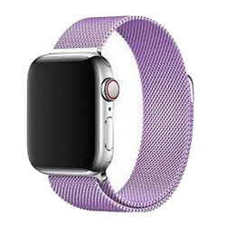 Ремінець Apple Watch 42 / Watch 44, Milanese loop, Лавандовий