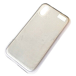 Чохол (накладка) Apple iPhone X / iPhone XS, Original Silicon Case, Перфорація, Білий