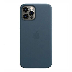 Чехол (накладка) Apple iPhone 12 / iPhone 12 Pro, Leather Case Color, Baltic Blue, Синий