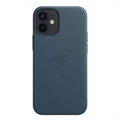 Чохол (накладка) Apple iPhone 12 Mini, Leather Case Color, Blue Lake, Синій