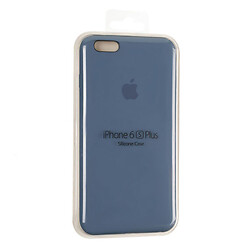 Чехол (накладка) Apple iPhone 6 Plus / iPhone 6S Plus, Original Soft Case, Space Blue, Синий