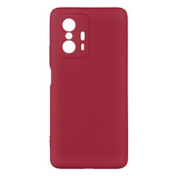 Чехол (накладка) Xiaomi 11T Pro, Original Soft Case, Wine Red, Красный