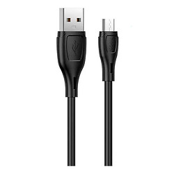 USB кабель Hoco X61, MicroUSB, 1.0 м., Чорний