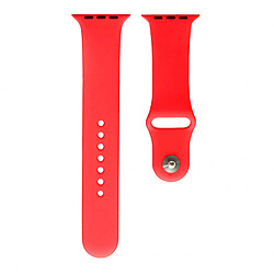 Ремешок Apple Watch 38 / Watch 40, Silicone WatchBand, Красный