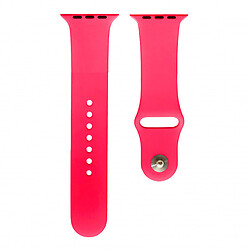 Ремешок Apple Watch 38 / Watch 40, Silicone WatchBand, Hot Pink, Розовый