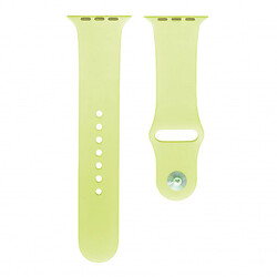 Ремінець Apple Watch 38 / Watch 40, Silicone WatchBand, Mellow Yellow, Жовтий