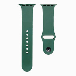 Ремінець Apple Watch 38 / Watch 40, Silicone WatchBand, Pine Green, Зелений