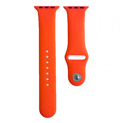 Ремешок Apple Watch 38 / Watch 40, Silicone WatchBand, Оранжевый