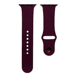 Ремешок Apple Watch 38 / Watch 40, Silicone WatchBand, Plum, Фиолетовый