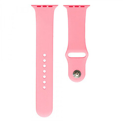 Ремешок Apple Watch 42 / Watch 44, Silicone WatchBand, Light Pink, Розовый
