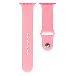 Ремінець Apple Watch 42 / Watch 44, Silicone WatchBand, Light Pink, Рожевий