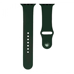 Ремінець Apple Watch 42 / Watch 44, Silicone WatchBand, Forest Green, Зелений