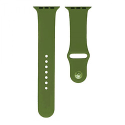 Ремешок Apple Watch 42 / Watch 44, Silicone WatchBand, Зеленый