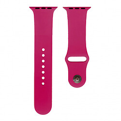 Ремешок Apple Watch 42 / Watch 44, Silicone WatchBand, Pomegranat, Бордовый