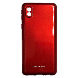 Чехол (накладка) Samsung A013 Galaxy A01 Core / M013 Galaxy M01 Core, MOLAN CANO Classic, Marsala, Красный