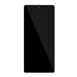 Дисплей (екран) Samsung G770 Galaxy S10 Lite, З сенсорним склом, Без рамки, OLED, Чорний