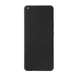 Дисплей (экран) Xiaomi Mi 11, С рамкой, С сенсорным стеклом, Amoled, Серый