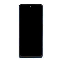 Дисплей (екран) Xiaomi Mi 10T Lite / Pocophone X3 / Pocophone X3 Pro, Original (100%), З сенсорним склом, З рамкою, Синій
