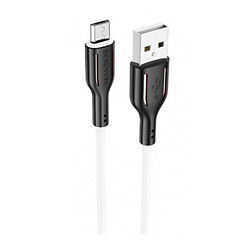 USB кабель Borofone BX63, MicroUSB, 1.0 м., Чорний