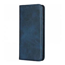 Чохол (книжка) Samsung A125 Galaxy A12 / M127 Galaxy M12, Leather Case Fold, Темно синій, Синій