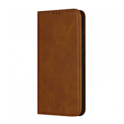 Чехол (книжка) Samsung A235 Galaxy A23, Leather Case Fold, Коричневый