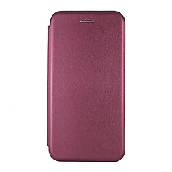 Чехол (книжка) Samsung A125 Galaxy A12 / M127 Galaxy M12, Premium Leather, Бордовый