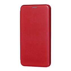 Чехол (книжка) Xiaomi Redmi 10C, Premium Leather, Красный