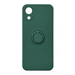 Чехол (накладка) Samsung A032 Galaxy A03 Core, CaseVsMagnet Ring, Dark Green, Зеленый