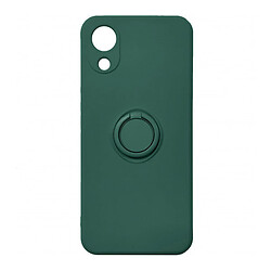 Чохол (накладка) Samsung A032 Galaxy A03 Core, CaseVsMagnet Ring, Dark Green, Зелений