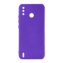 Чохол (накладка) Tecno Spark 6 Go, Soft Silicone Case Full, Фіолетовий