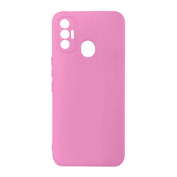 Чохол (накладка) Tecno Spark 7, Soft Silicone Case Full, Рожевий