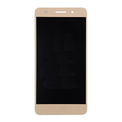 Дисплей (екран) Huawei Honor 5A / Y6 II, Original (PRC), З сенсорним склом, Без рамки, Золотий