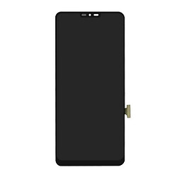 Дисплей (экран) LG G710 G7 ThinQ, High quality, Без рамки, С сенсорным стеклом, Черный