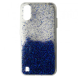 Чехол (накладка) Samsung A015 Galaxy A01 / M015 Galaxy M01, Fashion Case Popsoket, Синий