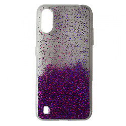 Чохол (накладка) Samsung A015 Galaxy A01 / M015 Galaxy M01, Fashion Case Popsoket, Фіолетовий
