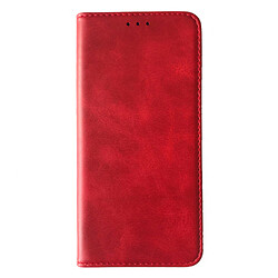 Чехол (книжка) Xiaomi Redmi 10 Pro Max / Redmi Note 10 Pro, Leather Case Fold, Красный