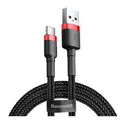 USB кабель Baseus Cafule, Type-C, 0.5 м., Чорний