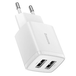 МЗП Baseus CCXJ010202 Compact Charger, Білий