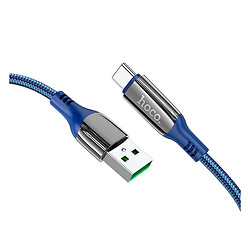 USB кабель Hoco S51, Type-C, 1.2 м., Синій