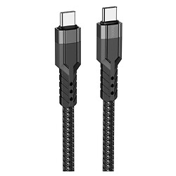 USB кабель Hoco U110, Type-C, 1.2 м., Черный