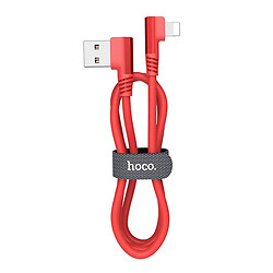 USB кабель Hoco U83 Apple iPhone SE 2022 / iPhone 14 Pro Max / iPhone 14 Plus / iPhone 14 Pro / iPhone 14 / iPhone 13 Pro / iPhone 13 Mini / iPhone 13 / iPhone 13 Pro Max / iPhone 12 Mini / iPhone 12 Pro Max / iPhone 12 Pro, Lightning, 1.2 м., Красный